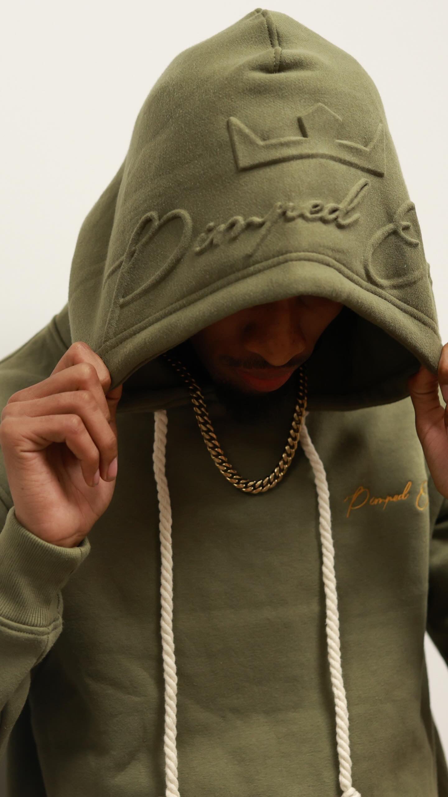 Embossed Signature Hoodie
