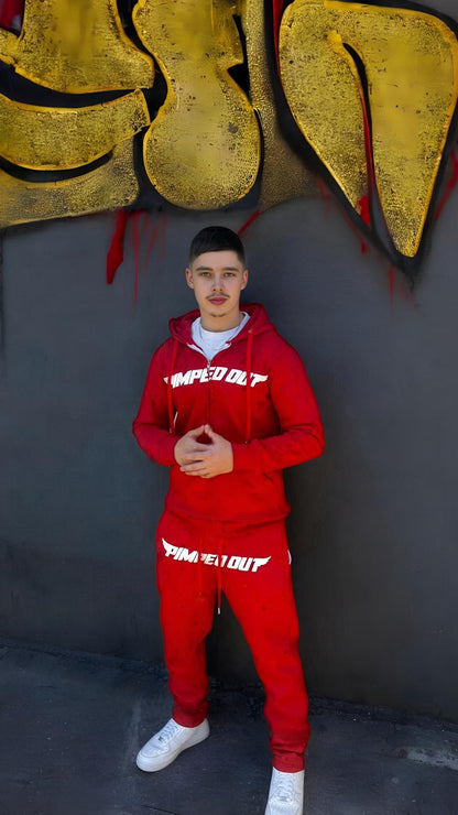 Acid Wash Splash Tracksuit