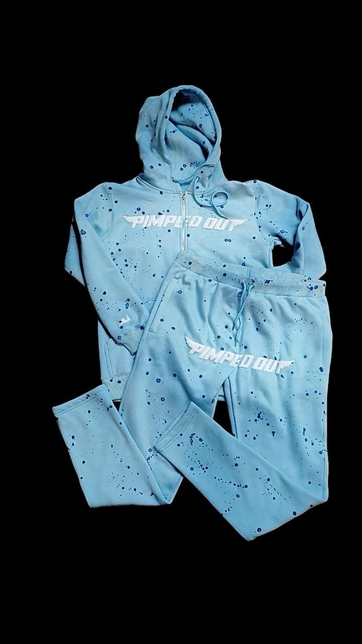 Acid Wash Splash Tracksuit
